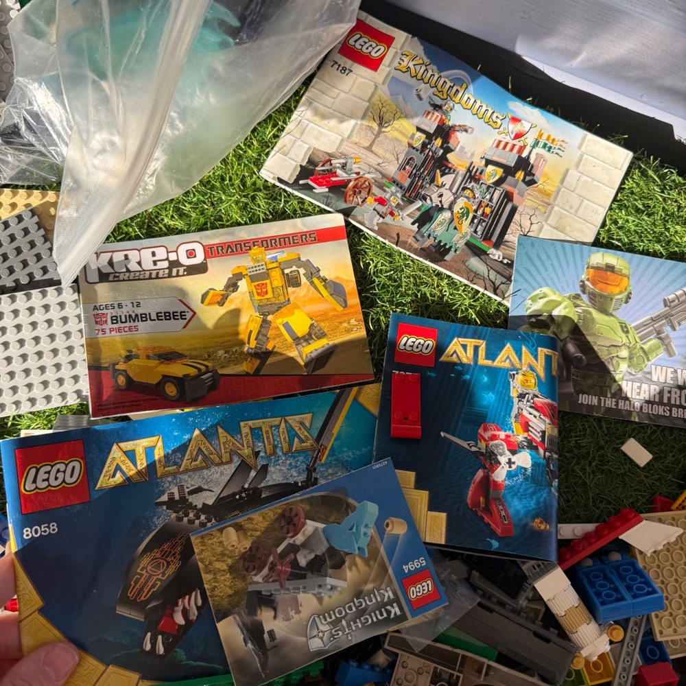 LEGO‎ Bulk Lot 14 lbs Mixed Atlantis Kingdoms Mega Bloks Halo Kre-O Transformers - Picture 5 of 15